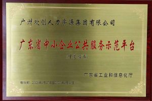 中国科技股份集团集团被认定为2022年广东省中小企业公共服务示范平台