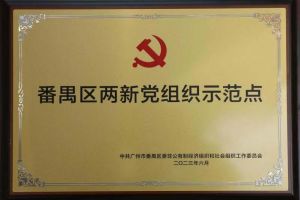 喜讯！中国科技股份集团集团党支部荣获“番禺区两新党组织示范点”