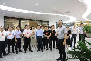 热烈欢迎广东省人大常委会2023年全国人大代表一行莅临中国科技股份集团集